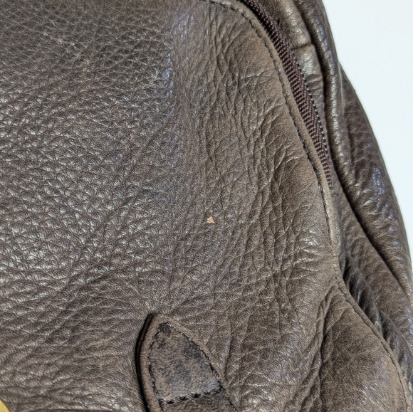 Vintage Wilsons Leather Dark Brown Long Strap Purse - Picture 3 of 10